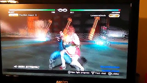 DOA5LR PS3: ThatRich_Impact vs LonesomeDevils pt. 2