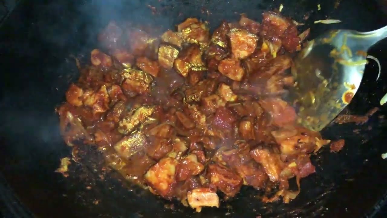 rougail boucané porc   recette traditionnelle réunionnaise