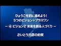 [さいとう元彦の約束]④ビジョン２「未来を創る人づくり」[兵庫県知事選]