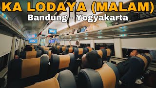 200 RIBU KELAS EKONOMI RASA EKSEKUTIF | KA LODAYA (MALAM) Bandung - Yogyakarta
