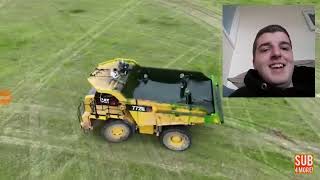 THIS WAS TOTALLY EPIC: Reaction To I Filled My Dump Truck With Slime!