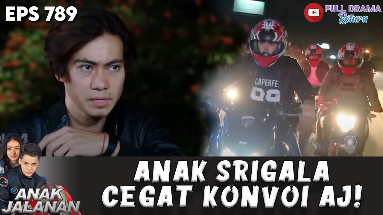 MAIN KOTOR! ANAK SRIGALA CEGAT KONVOI ANAK JALANAN - ANAK JALANAN