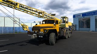 Euro Truck Simulator 2 обзор модов Камаз-4310 Урал-4320-10 МАЗ 6303