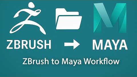 ZBrush to Maya Workflow