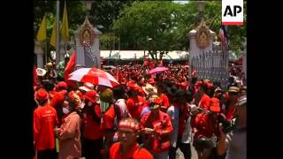 ''Red Shirt'' protesters storm parliament