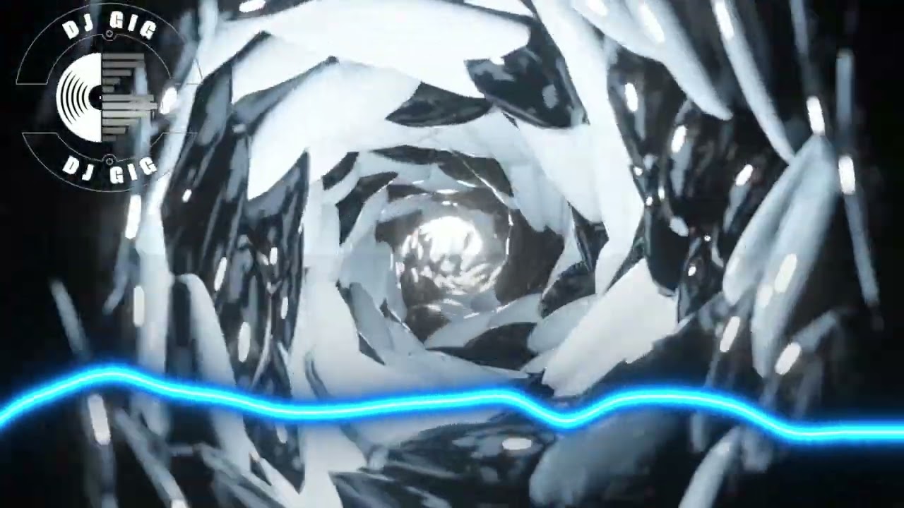 Rave Night of the Kickdrum AI Music Abstract Video