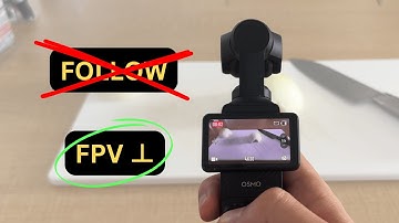Why FPV ⊥ gimbal mode is best for close-up shots | DJI Osmo Pocket 3