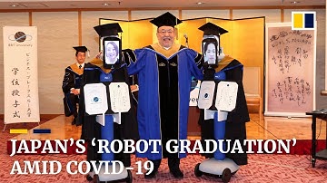 Avatar robots replace Japanese students for graduation ceremony amid Covid-19 pandemic