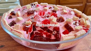 Postre cremoso / sobremesa fácil con gelatina 😋 by Rashel Román Recetas 14,163 views 1 month ago 1 minute, 54 seconds