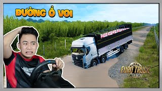 ETS2 - Xe ChengLong H7 Chở Xi Măng Gặp Con Đường Hư Hỏng Đầy "Ổ Voi" screenshot 4