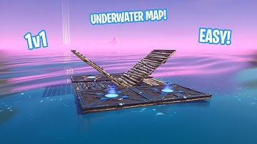 How to Make THE UNDERWATER 1v1 MAP/ARENA IN CREATIVE MODE! (SUPER EASY!)