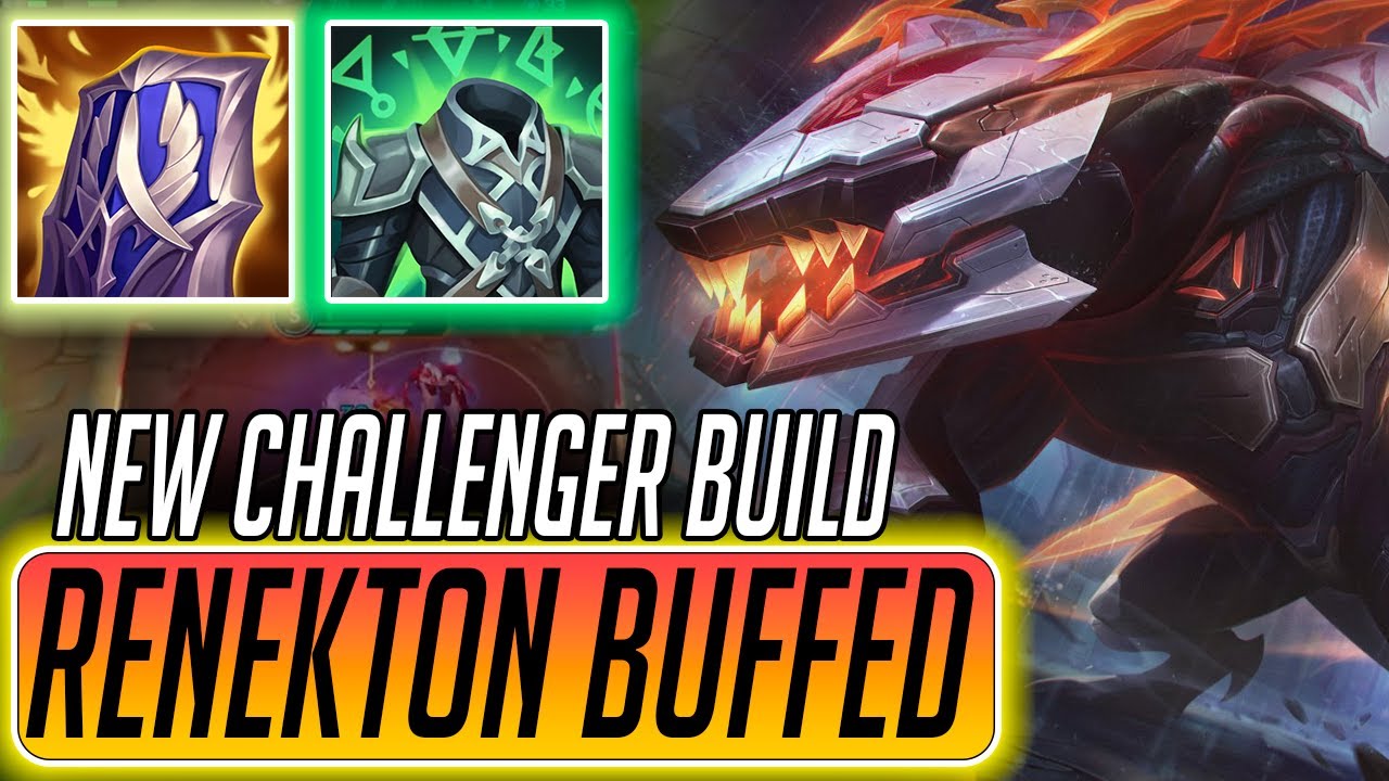 WILD RIFT RENEKTON GOT BUFFED AGAIN??! NEW BUILD FOR PATCH 4.0 - YouTube