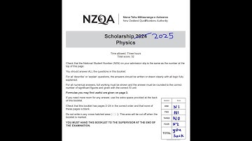 2025 Scholarship Physics Speedrun, But it might secretly be a drinking challenge