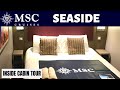 MSC Seaside Inside Cabin Tour Video 14133