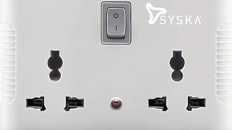 unboxing /4 way power plug /syska / flipkart