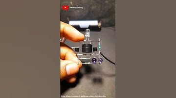 ir sensor. ir led project. amazing electronic Project.😃😃 electric Science Project. #shorts #trending