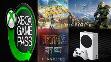 Game Pass The Outer Worlds Tetris Effect Connected Halo Infinite Xbox Series S Gameplay