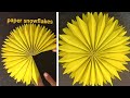 3D paper snowflake /how to make paper snowflakes #christmas #papercrafts #diy 