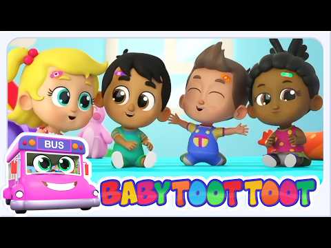 Beş Küçük Bebek Numara Şarkısı Çocuklar için | Daha Eğitici Video ve Şiirler - Baby Toot Toot