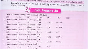 class6th maths | new learning composite mathematics class  6th self practice 3b | schand maths ch3