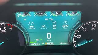 Ford F-150 PowerBoost ECO mode and great MPG