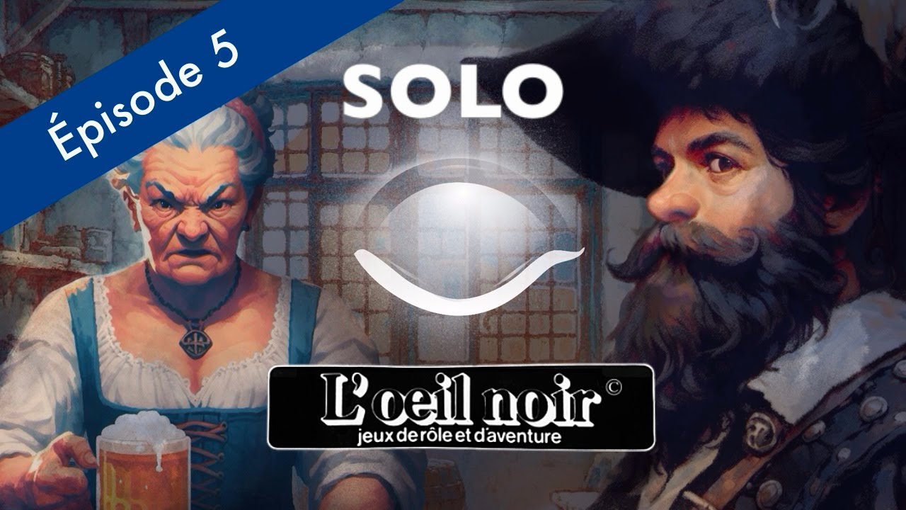 L'archipel Des Cyclopes – L'œil Noir – LDVELH Schmidt 1986, Aventure Solo