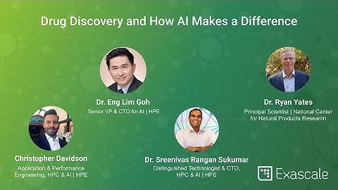 Drug Discovery and How AI Makes a Difference Panel | Exascale Day