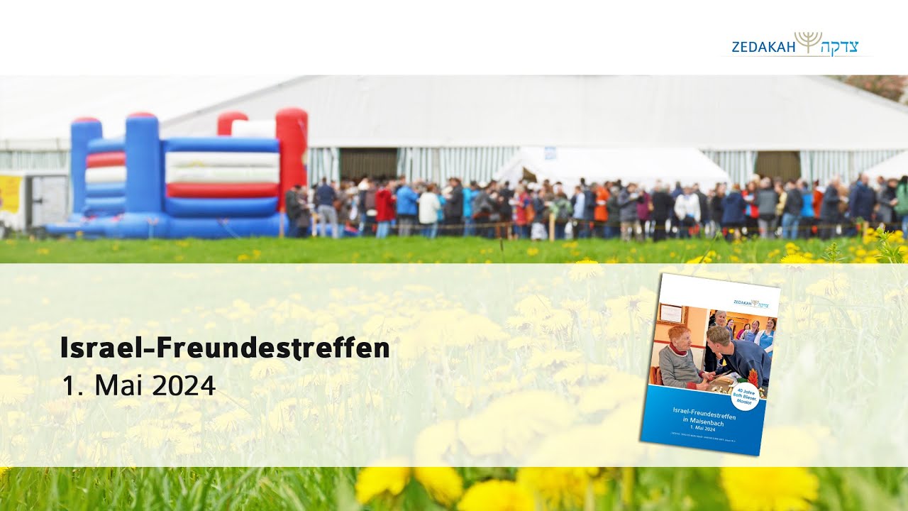 Rückblick vom Israel-Freundestreffen 2024