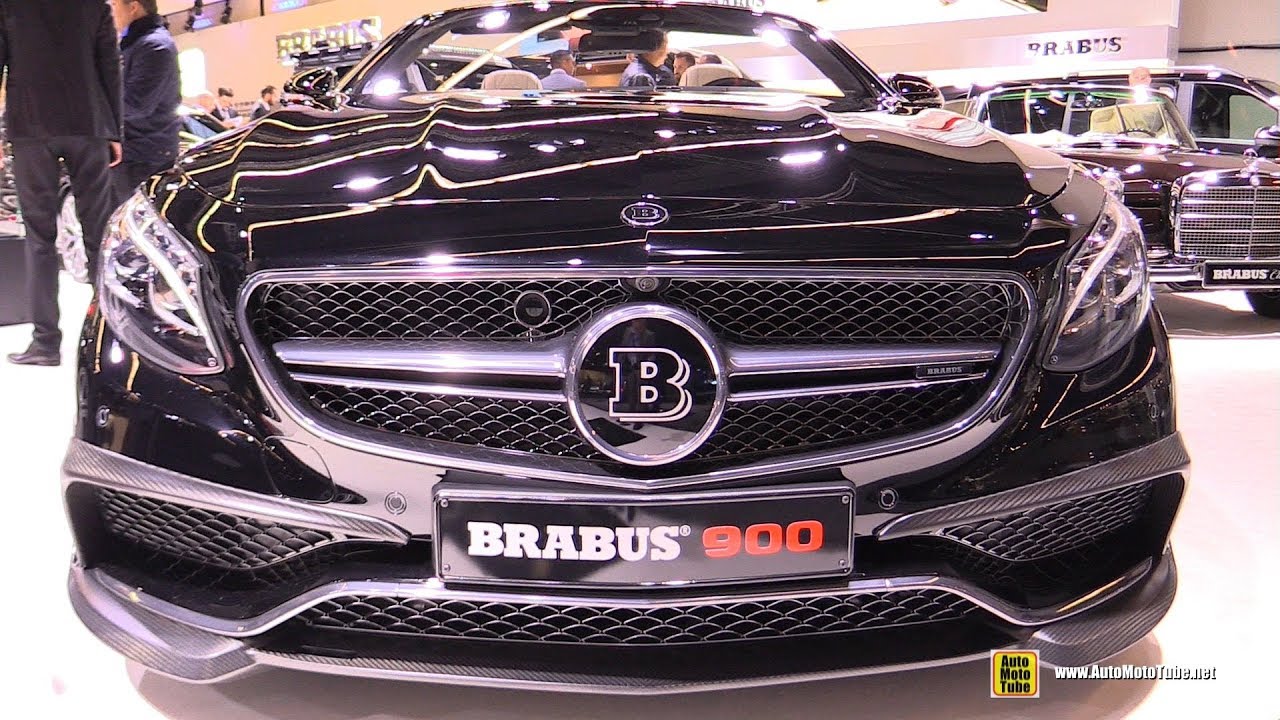 2018 Mercedes Amg S65 Coupe Brabus 900 Exterior And Interior Walkaround 2017 Frankfurt Auto Show Youtube