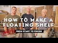 Floating shelf  how to build