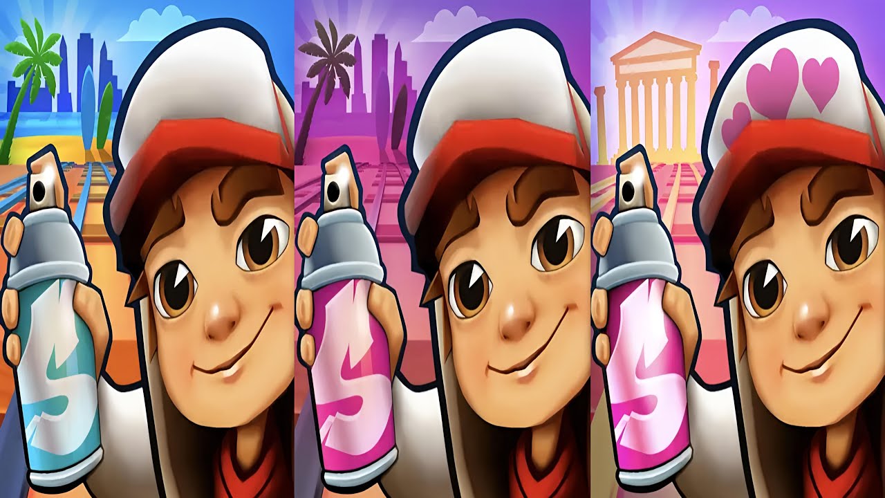 Subway Surfers : Aloha Hawaii 2025 🆚 Love Odyssey 2024 🆚 Hawaii 2023