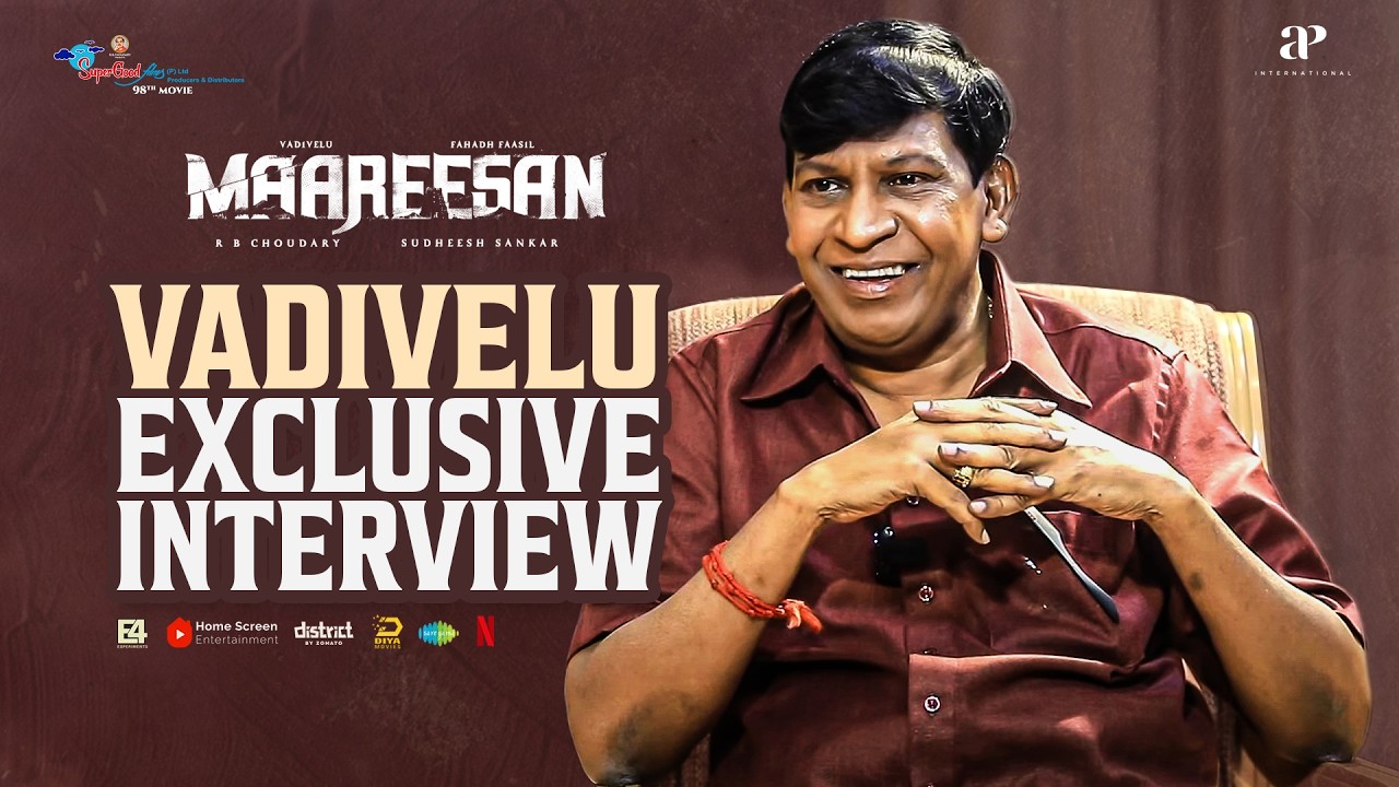 இந்த படத்துல 100% நான் தான் ஹீரோ.! | Vadivelu Exclusive Interview | MAAREESAN | Fahadh Faasil
