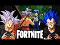 Goku and vegeta play fortnite ranked duos