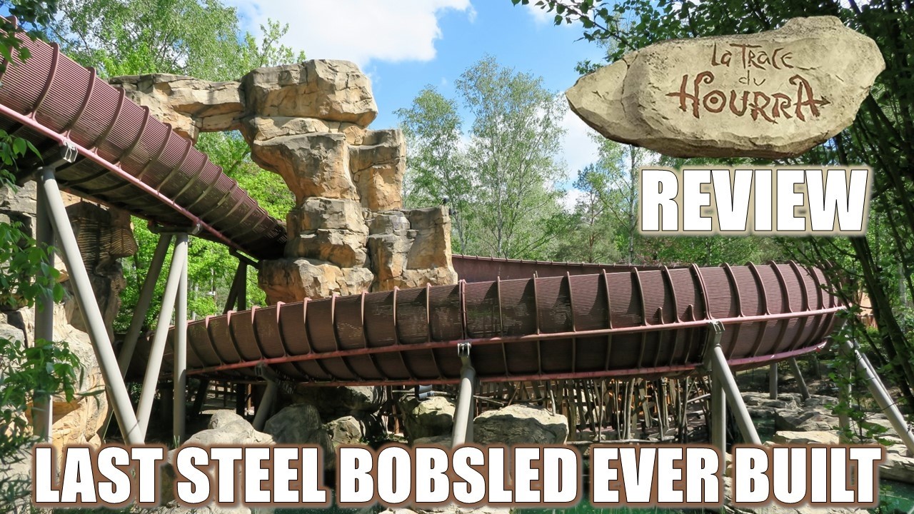 Trace du Hourra Review, Parc Asterix Mack Bobsled Coaster | Last Steel Bobsled Ever Built