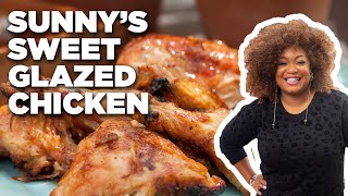 Sweet Glazed Butterflied Grilled Chicken with Sunny Anderson | The Kitchen | Food Network