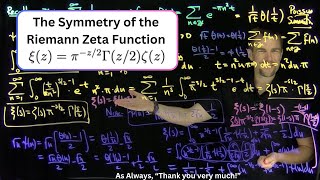 The Xi Function and the Symmetry of the Riemann Zeta Function