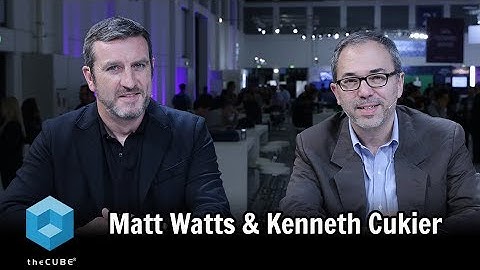 Matt Watts, NetApp & Kenneth Cukier, The Economist | NetApp Insight Berlin 2017