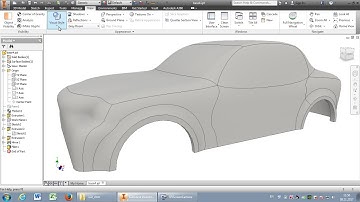 Autodesk Inventor: Car-body (lesson)