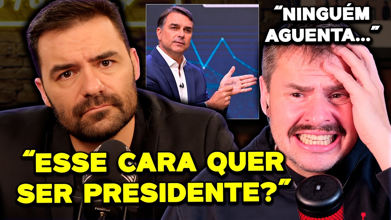 MAMÃE FALEI FICA DESOLADO COM DEBATE FLÁVIO x LULA