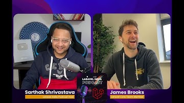 Laravel India Podcast with James  Brooks