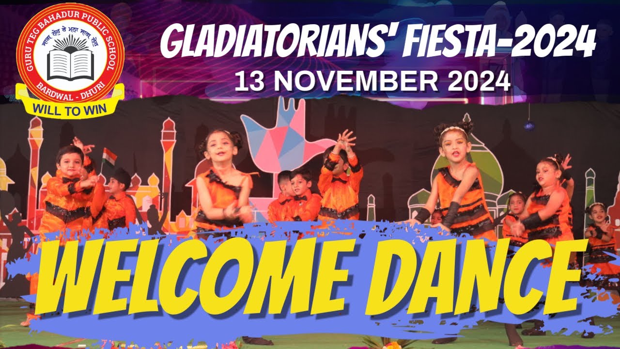 WELCOME DANCE || GLADIATORIANS FIESTA-2024 || 13 NOV 2024 || Performance-2 (DAY-1) #gtbdhuribardwal