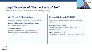 Details PGCPS Community Webinar - Update on the Office of Civil Rights' Investigation. 8/20/2026 Update