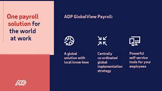 ADP GlobalView Payroll