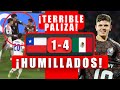 ¡TERRIBLE! Que paso en MEXICO 4-1 CHILE?