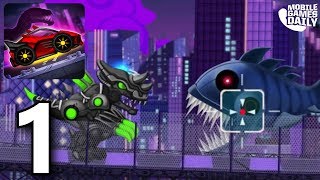 Dino Robot Wars - Gameplay - Levels 1-6 (iOS Android) screenshot 3