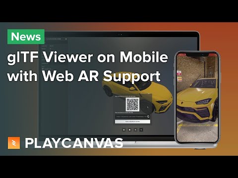 glTF Viewer Arrives on Mobile with Web AR Support