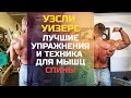 Уэсли Уизерс. Тренировка спины и трицепса. Полный разбор, лучшие советы и упражнения.