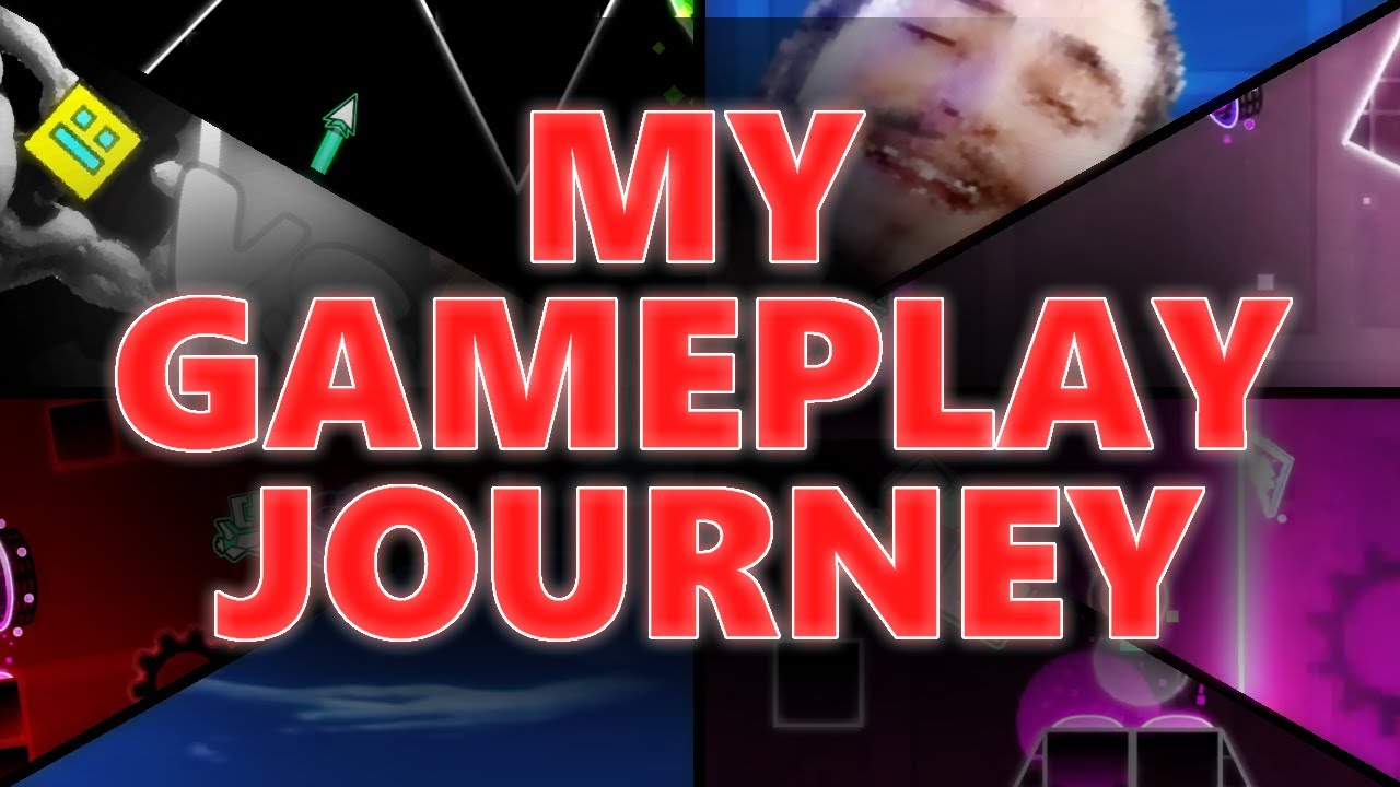 My ENTIRE Gameplay Journey so far | geometry dash - YouTube
