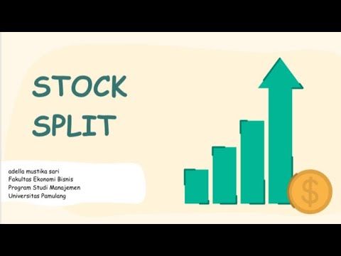 Stock Split saham, yuk lebih mengenal apa itu stock Split saham !!!!