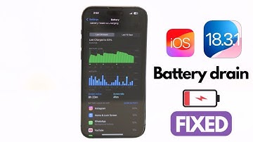 How to Fix Battery Drain on iOS 18.3.1